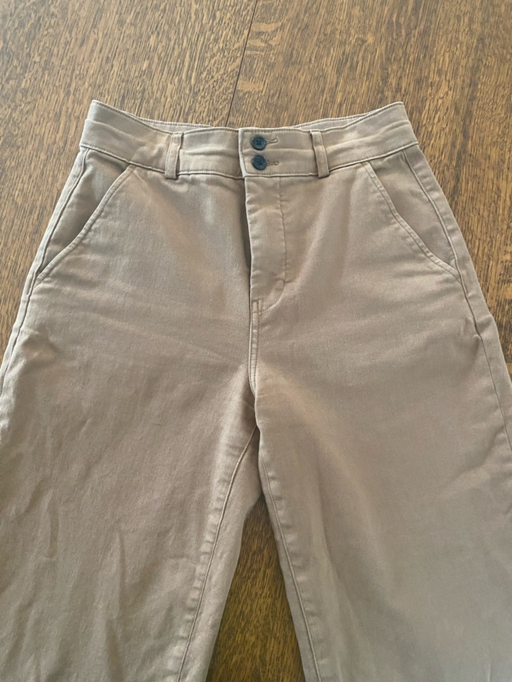 Everlane Brown Organic Cotton Pants